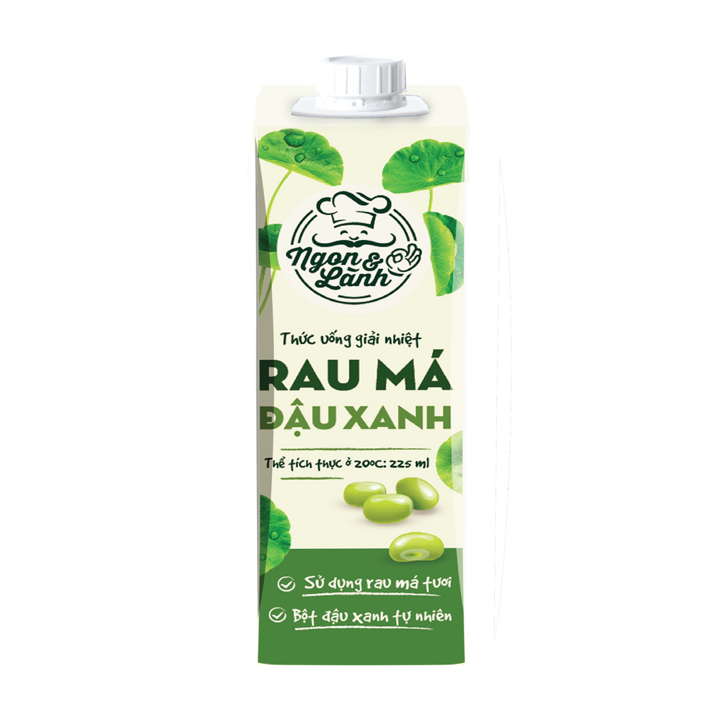 Nước rau má đậu xanh 220ml (10320677830993)
