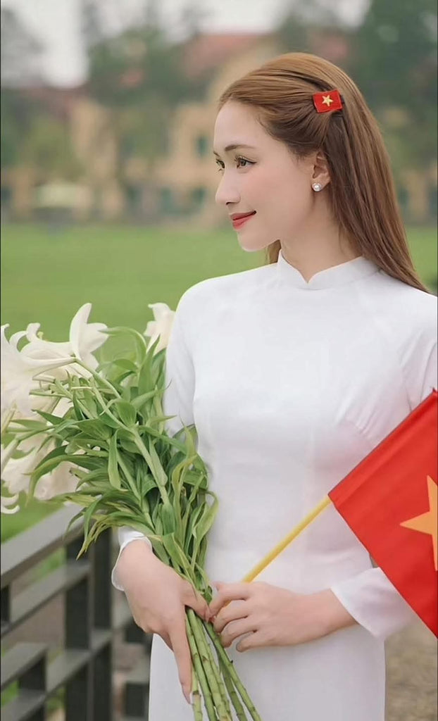 Kẹp tóc cờ Việt Nam (lớn) (10307895492945)