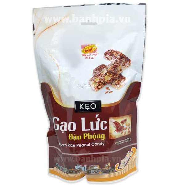 Kẹo gạo lứt đậu phộng 250gr (7062943695047)